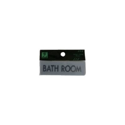 光 サインプレート BATHROOM Y810-10 1セット(5枚) 113-5924（直送品）