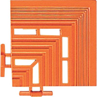テラモト エコジョイントスノコ 角ふち オレンジ MR-091-092-5 1個 782-5251（直送品）