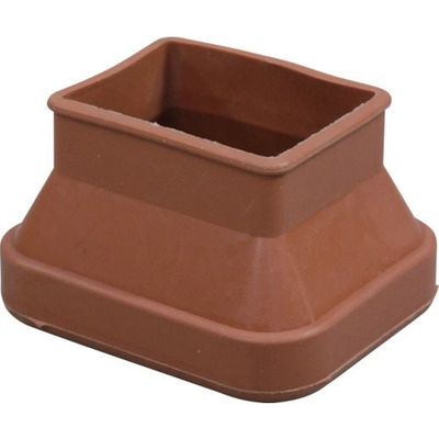 光 フリーサイズイスゴム茶長角 4個入り 30×40ー40ー52用 FG43-5401 1セット(16個:4個×4個) 112-1732（直送品）