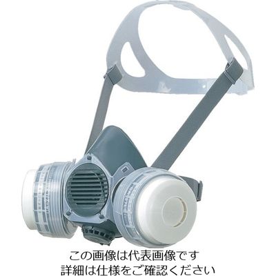 重松製作所 シゲマツ 直結式小型防毒マスク GM80S Mサイズ GM80S-M 1個 816-7575（直送品）