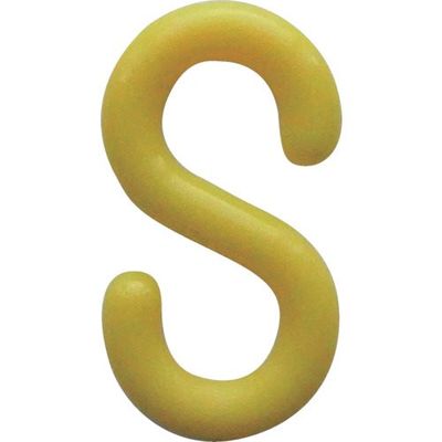 ニッサチェイン PCエスフック 8×35mm 黄 P-1562 1セット(10個) 825-5881（直送品）