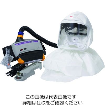 スリーエム ジャパン 3M バーサフロー[[TM上]] 電動ファン付き呼吸用保護具 TRー800ー657J 1箱(1個) 194-9963（直送品）