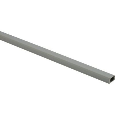 光 配線カバー グレー 9.1×16.2×1000mm LC1603 1セット(10個) 850-1588（直送品）