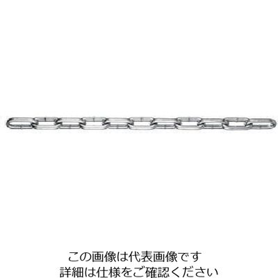 岡田装飾金物 岡田 チェーン スチール 4.8パイ C13 1巻 108-0862（直送品）