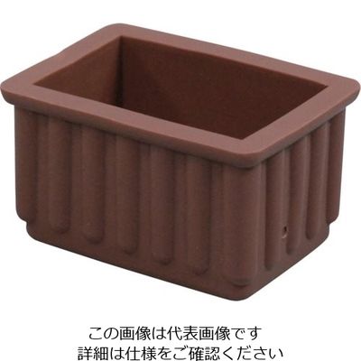 アイテック 光 イス脚キャップ茶 長角 23×36 BE-23-303 1セット(10個) 112-8006（直送品）