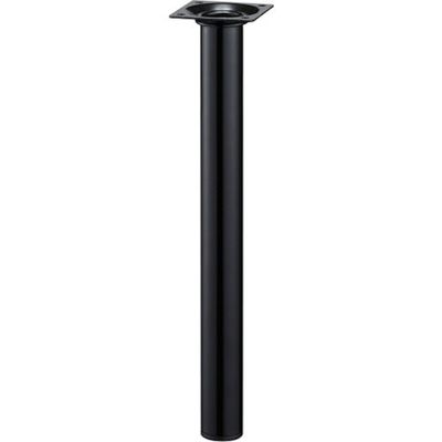 アイテック 光 スマートレグ丸脚 30×300mm 黒 KSM330-1 1セット(4本) 820-1653（直送品）