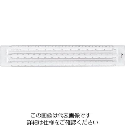 シンワ測定 シンワ ヘキサスケール30cm 70769 1本 816-4001（直送品）