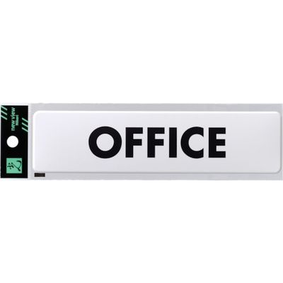 光 ドームサイン白 OFFICE SAB1841-3 1セット(5枚) 820-2127（直送品）