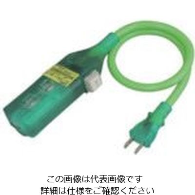 日動工業 NICHIDO セーフティータップ 過負荷保護専用(15A) 0.5m ST2-0.5S-15A 1本 814-7469（直送品）