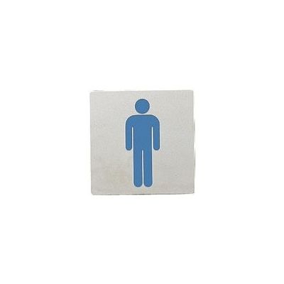 光 ステンレスサインプレート 男マーク KS895-9 1枚 224-9235（直送品）