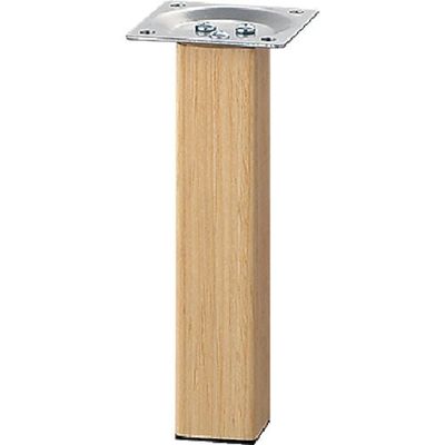 アイテック 光 スマートレグ木製角脚32×150mmシルバー KSW-3215 1セット(4本) 820-1672（直送品）