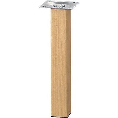 アイテック 光 スマートレグ木製角脚32×200mmシルバー KSW-3220 1セット(4本) 820-1673（直送品）