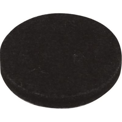 光 硬質フェルト ブラック 32mm丸 LPQ-321 1セット(40個:8個×5パック) 215-5868（直送品）