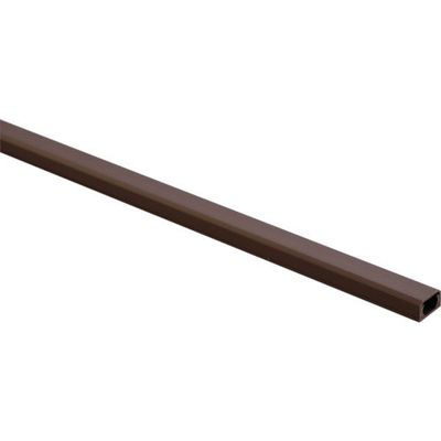 光 配線カバー チョコ 9.1×16.2×1820mm LC1681 1セット(5本) 820-1759（直送品）