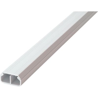 マサル工業 マサル テープ付ニュー・エフモール セパレートタイプ 4号 ホワイト SFTS42 1セット(5本) 121-2992（直送品）