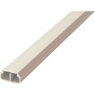 マサル工業 マサル テープ付ニュー・エフモール セパレートタイプ 4号 ミルキーホワイト SFTS43 1セット(5本) 121-1412（直送品）