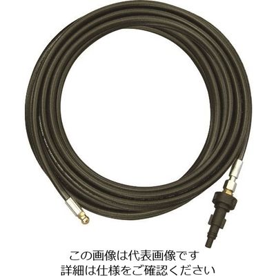日動工業 日動 高圧洗浄機用パイプ洗浄ホース15m NJC-PCH-15M 1台 162-2023（直送品）