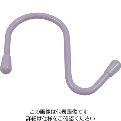 ニッサチェイン 壁面用プランターフック ホワイト A-500 1セット(5個) 127-8612（直送品）