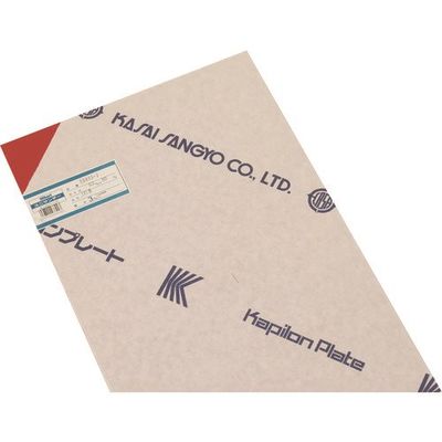 光 エンビ板 赤 3×910×300mm EB933-2 1枚 216-0582（直送品）