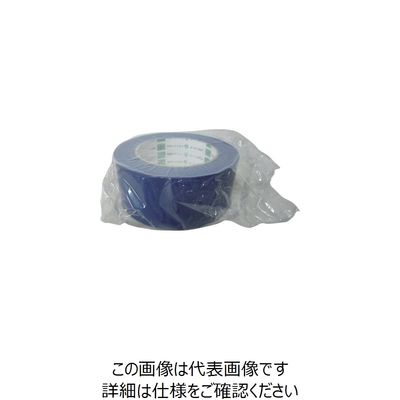 オカモト NO430 エステライトテープカラー青 50ミリ 430B50 1セット(30巻) 808-1099（直送品）