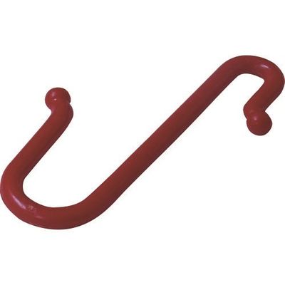 ニッサチェイン プラスチックSフック6×90mm赤色(4個入り) A-53 1セット(20個:4個×5パック) 127-7117（直送品）