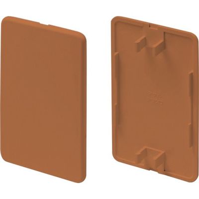 マサル工業 マサル ニュー・エフモール付属品 露出ボックス用カバー 1個用 ブラウン SFBC16 1個 122-0863（直送品）