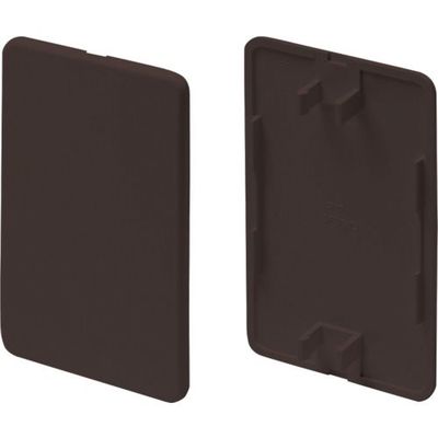 マサル工業 マサル ニュー・エフモール付属品 露出ボックス用カバー 1個用 チョコ SFBC19 1個 122-0876（直送品）