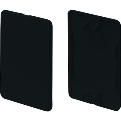 マサル工業 マサル ニュー・エフモール付属品 露出ボックス用カバー 1個用 ブラック SFBC1W 1個 122-0869（直送品）