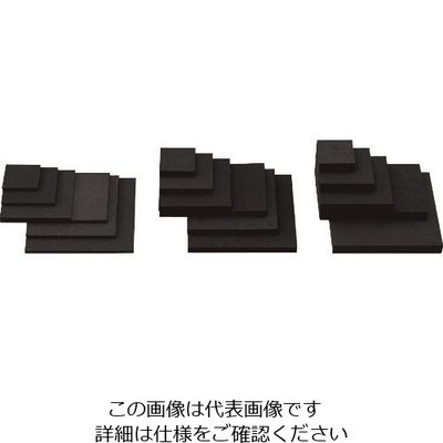 光 スポンジ300×300×10グレー テープ付 SR10-32T 1セット(5個) 224-2943（直送品）