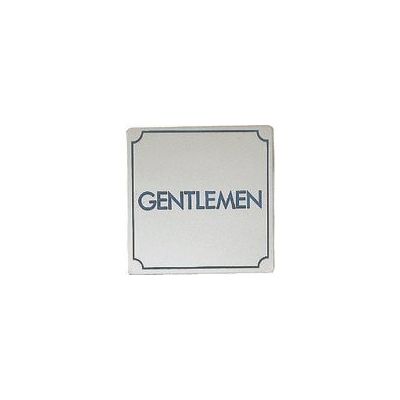 光 ステンレスサインプレート GENTLEMEN KS895-1 1枚 224-9195（直送品）