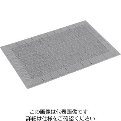 テラモト 屋外マット テラロイヤルマット 灰 900×1200mm MR-050-050-5 1枚 782-4696（直送品）