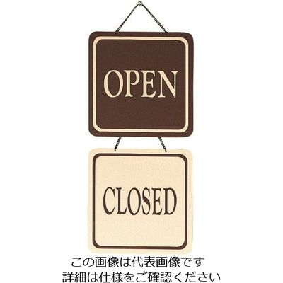 光 サインプレート OPENーCLOSED CL3220-1 1個 224-9208（直送品）