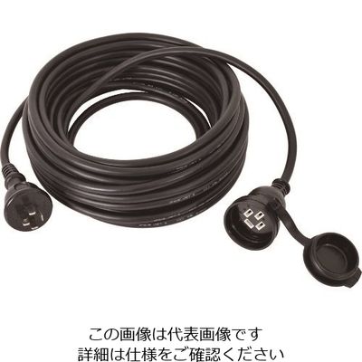 日動工業 日動 防雨延長コード 三相200V 20m 4P20AW-20 1本 814-7401（直送品）