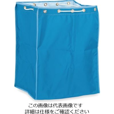 テラモト BMダストカー袋 小袋E 青 DS-232-310-3 1枚 817-2975（直送品）