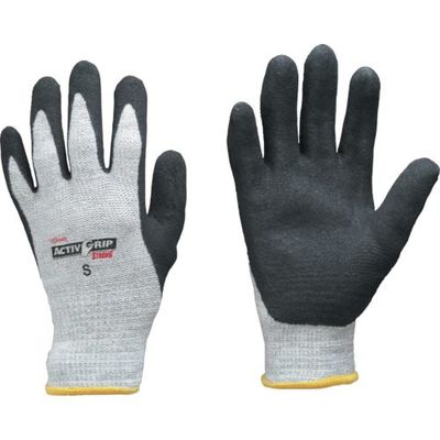 東和コーポレーション トワロン まとめ買い ニトリル背抜き手袋 アクティブグリップストロング S (10双入) 524-S 1袋(10双)（直送品）