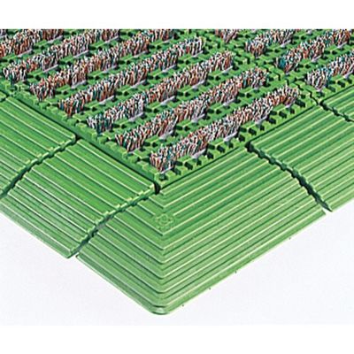 テラモト ナイロンブラッシュHー30緑 MR-097-072-1 1枚 855-1112（直送品）