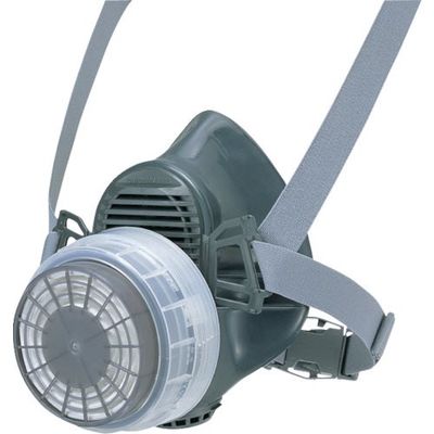 重松製作所 シゲマツ 直結式小型防毒マスク GM70D(M/L)HB(10161) GM70D(M/L) 1個 816-7367（直送品）