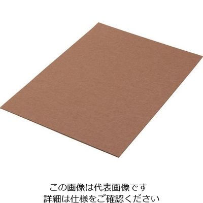 光 硬質フェルト ブラウン 280×200 LPQ-2822 1セット(10枚:2枚×5パック) 216-0589（直送品）