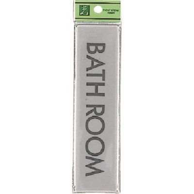 光 サインプレート BATH ROOM EL416-16 1セット(5枚) 224-6173（直送品）