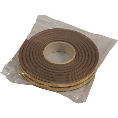 アイテック 光 戸当りクッションテープ D型 茶 (1巻入) KDT89-200 1セット(10巻:1巻×10パック) 112-0160（直送品）