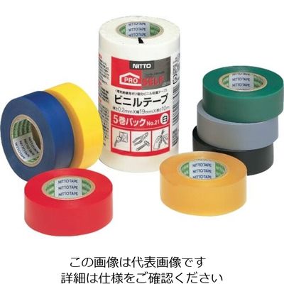 ニトムズ ビニル19白5P J2535 1セット(200巻:5巻×40個) 730-7756（直送品）