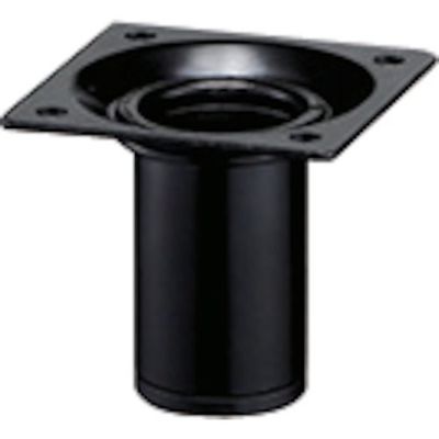 アイテック 光 スマートレグ丸脚 30×50mm 黒 KSM305-1 1セット(4本) 820-1647（直送品）