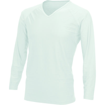 リベルタ ”氷撃 20 FTW 長袖Vネック ホワイト XL FTW-25153503 1着 206-5221（直送品）