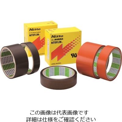 日東 ふっ素樹脂粘着テープ ニトフロン粘着テープ No.923UL 0.1mm×25mm×33m 923ULX25X33 1セット(21巻)（直送品）