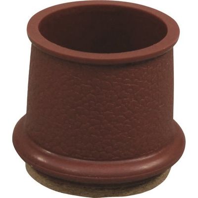 光 フェルト付フリーサイズ脚キャップバラ茶27~30用 B-FF-2730C 1セット(100個) 216-0586（直送品）