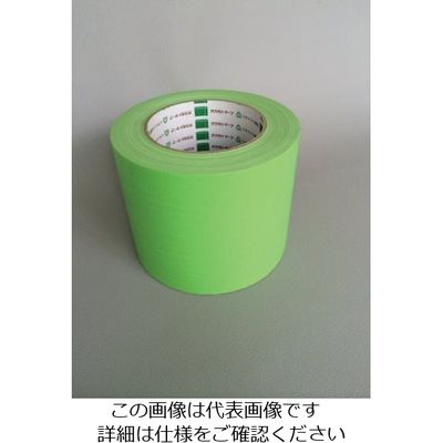 オカモト 布テープ NO111カラー 若草 75ミリ 111U75 1セット(24巻) 828-3028（直送品）