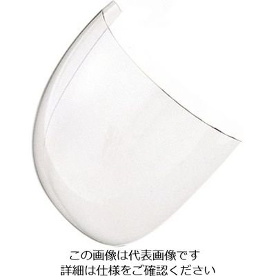 山本光学 YAMAMOTO 防災面ヘルメット取付タイプ レンズ色クリア YF-380B(SP) 1枚 853-7204（直送品）