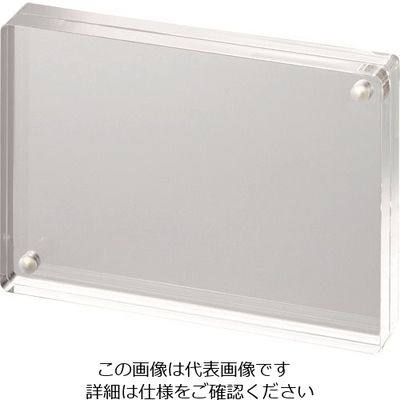 アイテック 光 アクリルクリスタル 127mm 透明 K-908D 1個 112-1682（直送品）