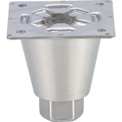 スギコ産業 SUGICO キャビネット用アジャスト脚(アジャスト脚 四角プレート・平付けタイプ) TO-68 1本 857-8537（直送品）