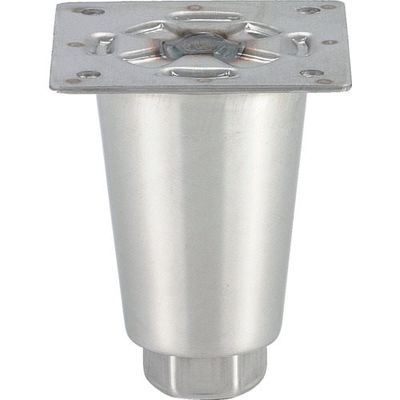 スギコ産業 SUGICO キャビネット用アジャスト脚(アジャスト脚 四角プレート・平付けタイプ) TO-69 1本 857-8538（直送品）